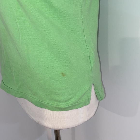 Vintage Y2K Hollister lime green polo - Picture 2 of 4